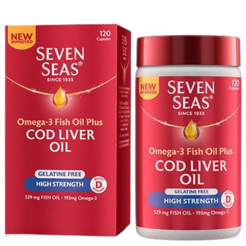 SEVEN SEAS HIGH STRENGTH CAPSULES