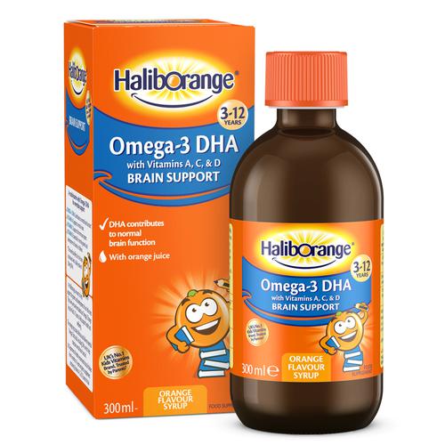 HALIBORANGE OMEGA 3-DHA 300ML
