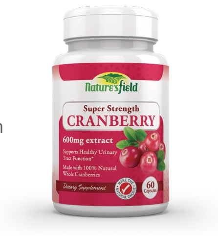 CRANBERRY 600MG EXTRACT X60
