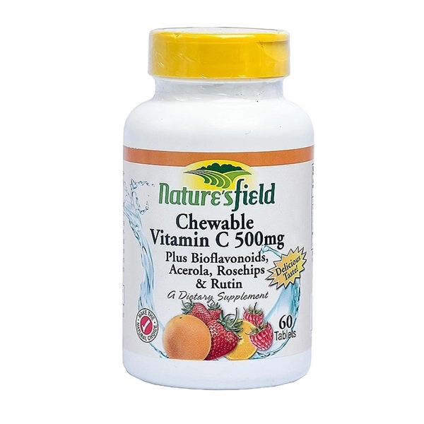 CHEWABLE VITAMIN C 500MG X 60 TABLETS