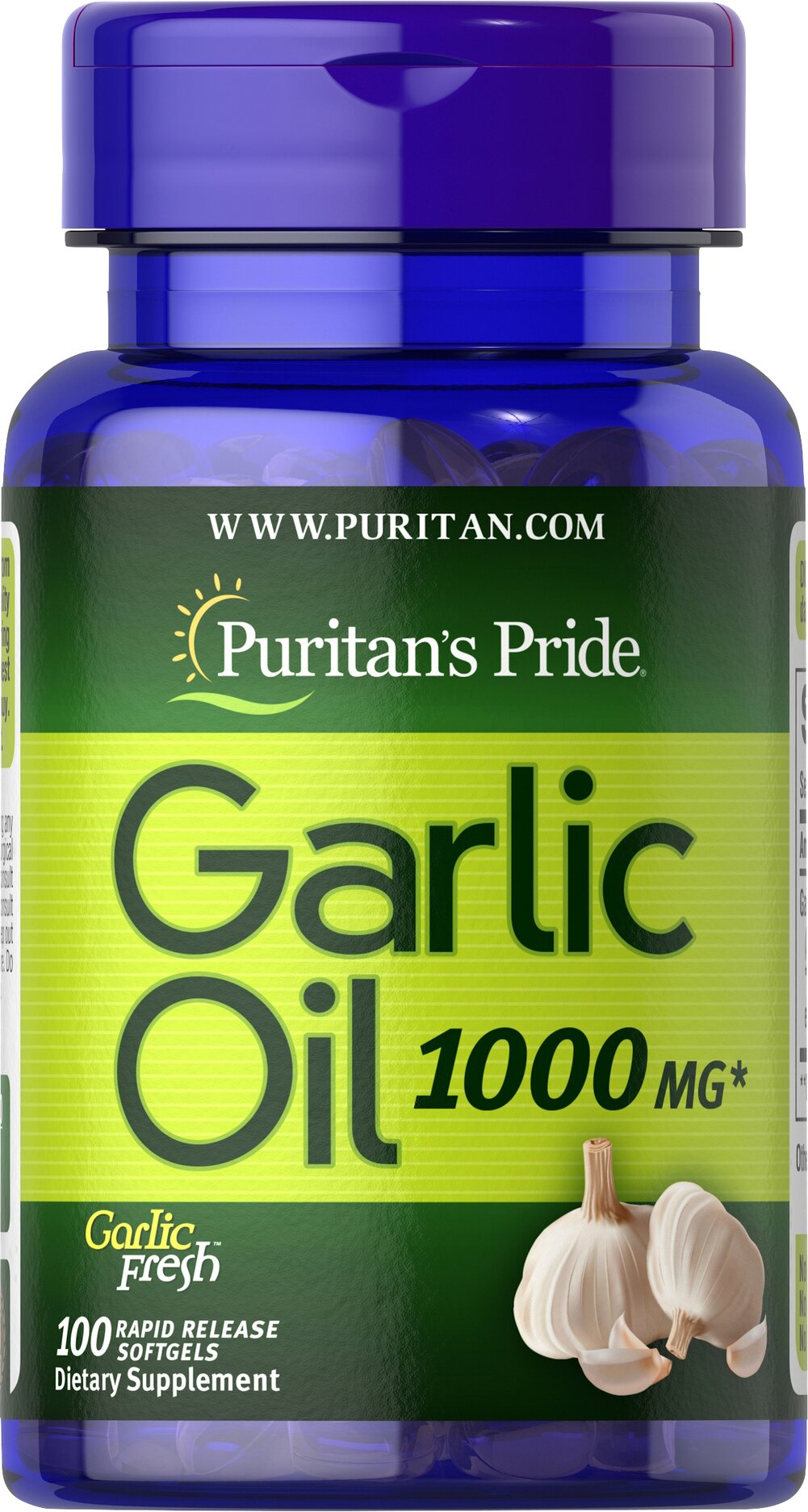 PURITAN PRIDE GARLIC OIL CAPSULES